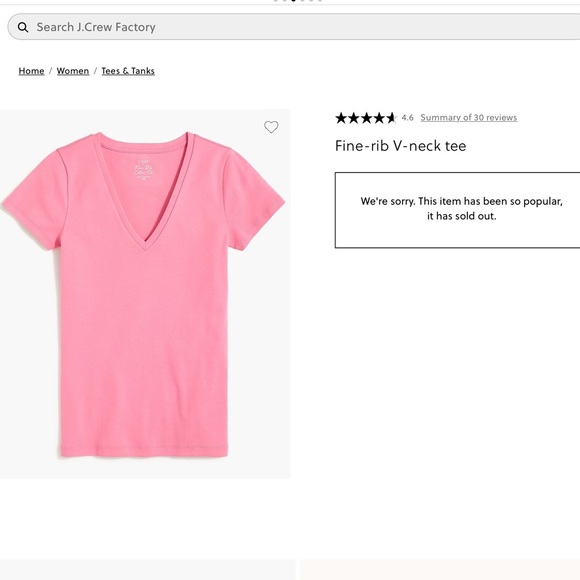 NWT JCrew V Neck Slub Cotton Tee Bubblegum Pink Women’s Short Sleeve XS - Picture 2 of 8